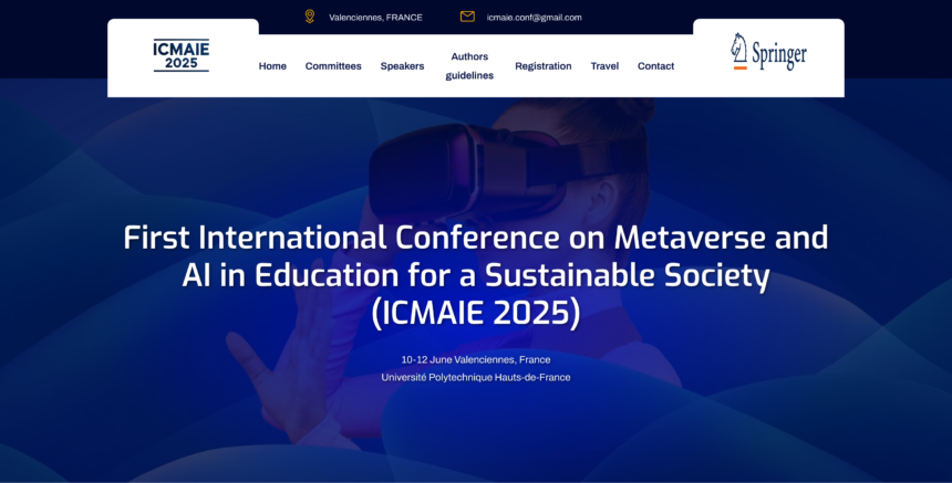 Illustration First International Conference on Metaverse and AI in Education for a Sustainable Society<br>(ICMAIE 2025)